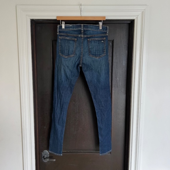 ***Rag & Bone High Rise Skinny Jean Size 28*** - Picture 4 of 6